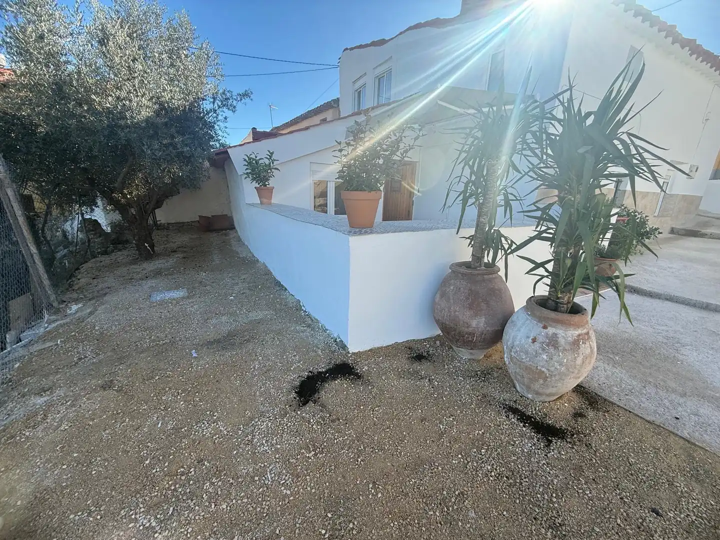 Vista exterior de Casa o xalet en venda en Cehegín amb Aire condicionat, Jardí privat i Terrassa