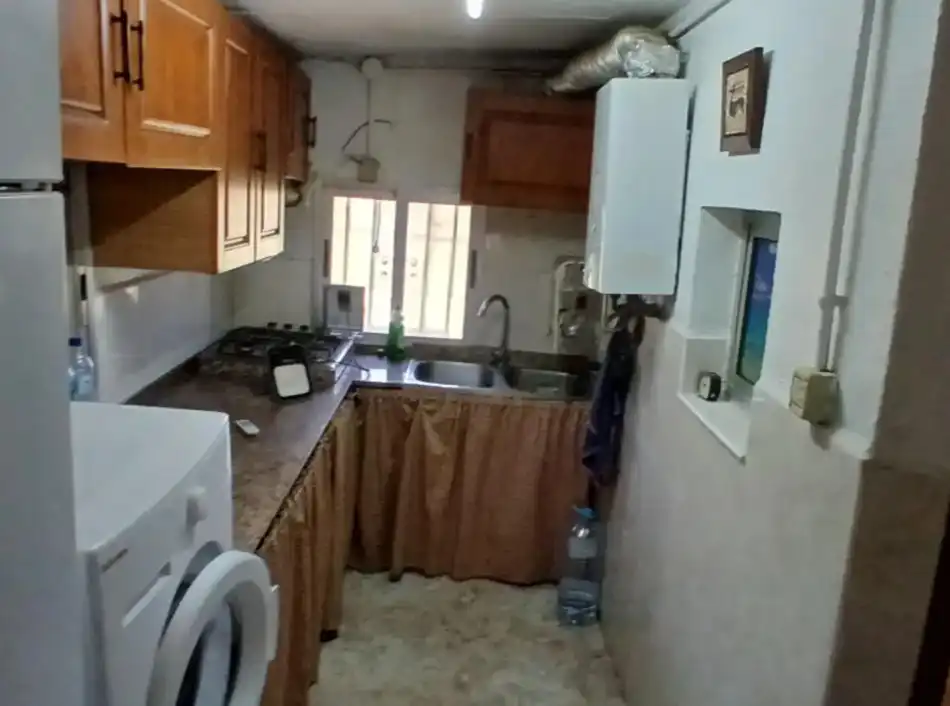 Cocina de Finca rústica en venta en Castellón de la Plana / Castelló de la Plana con Aire acondicionado, Jardín privado y Terraza