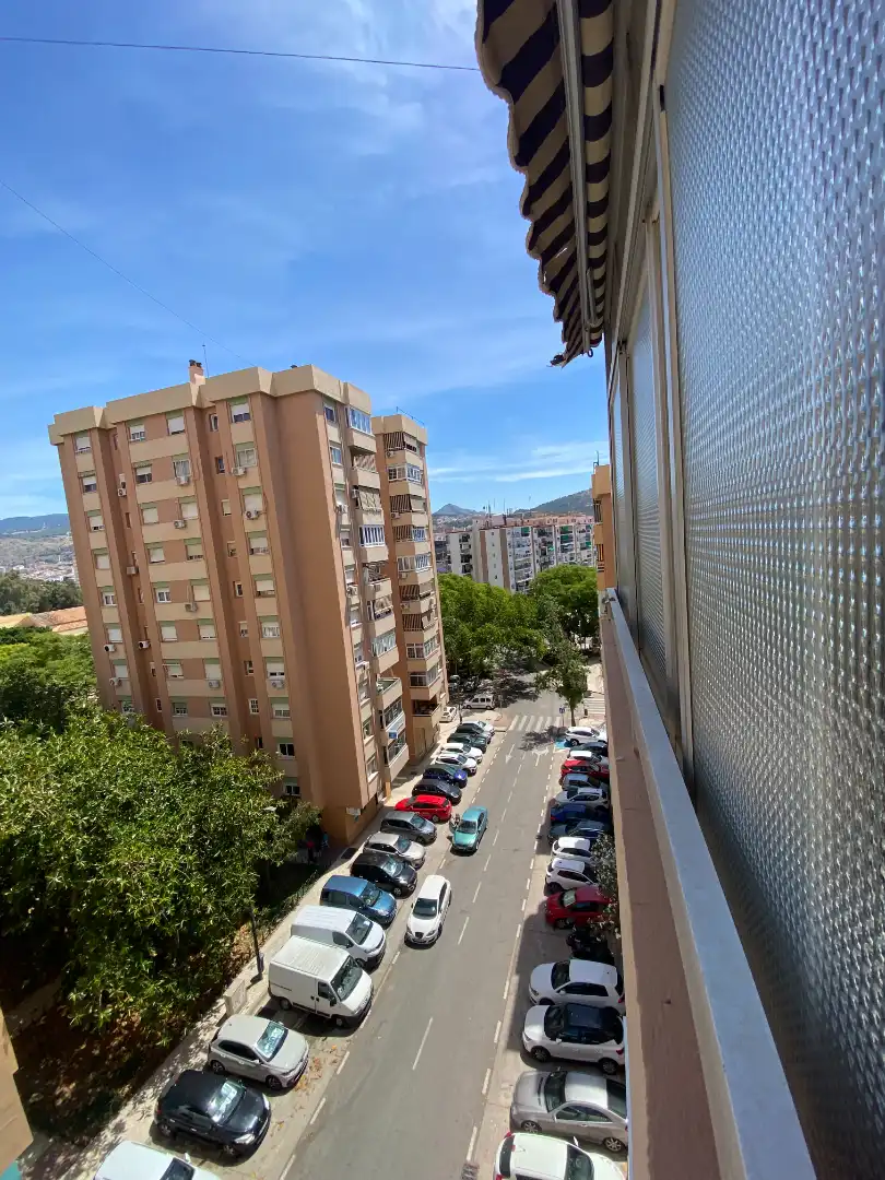 Exterior view of Flat for rent in Málaga  with Air Conditioner, Terrace and Furnished