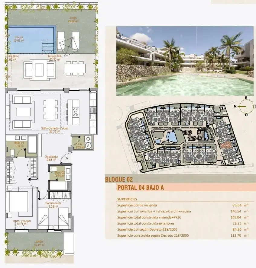 Planta baja en venta en Estepona con Aire acondicionado, Jardín privado y Terraza