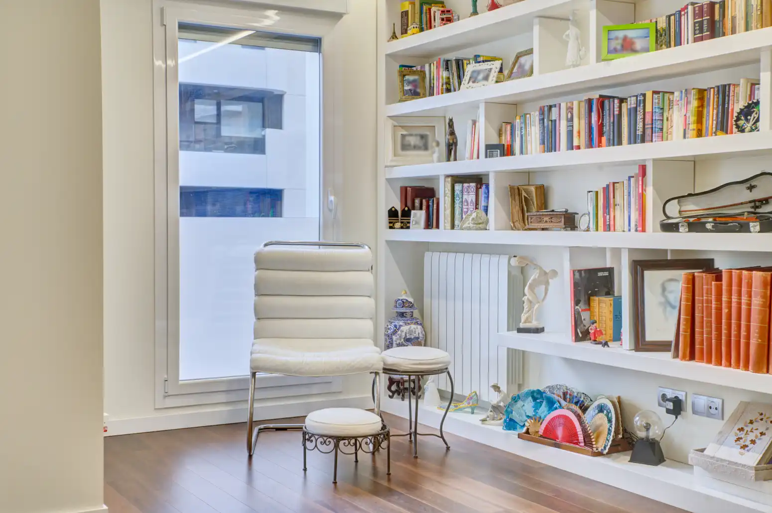 Sala de estar de Piso en venta en  Pamplona / Iruña con Calefacción, Terraza y Trastero