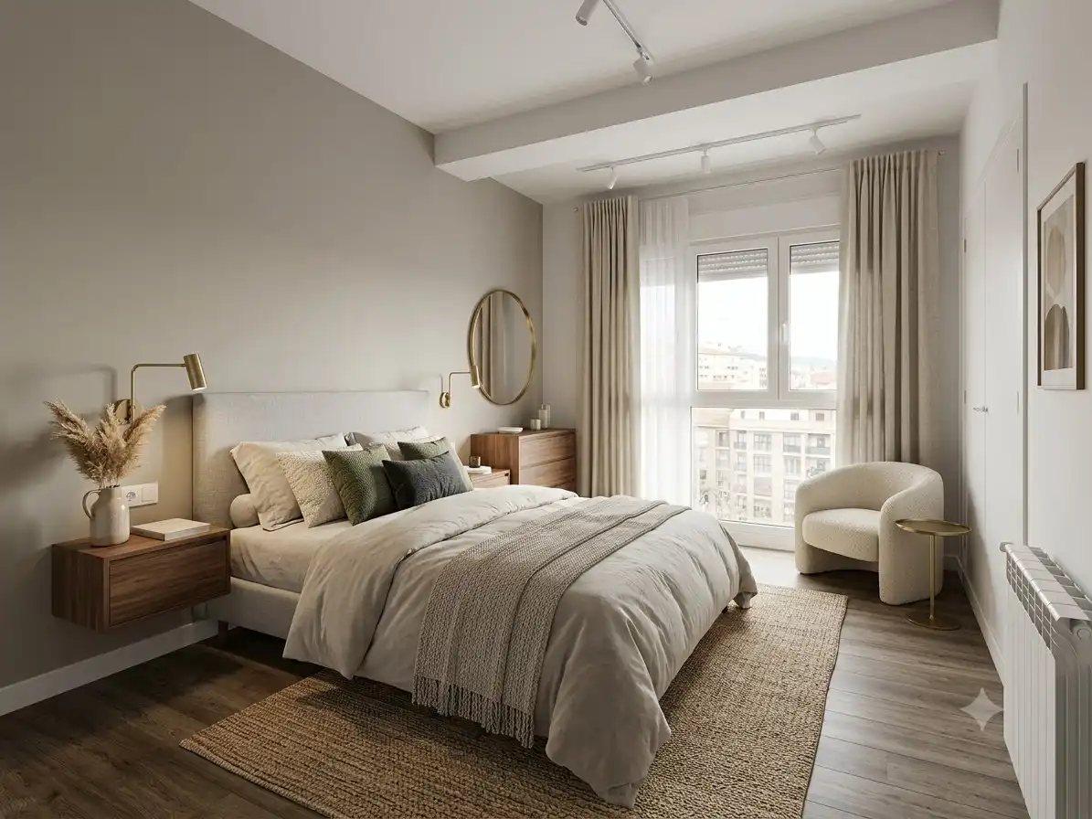 Bedroom of Flat for sale in Sentmenat  with Heating and Storage room