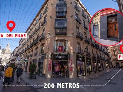 Exterior view of Flat for sale in  Zaragoza Capital  with Balcony