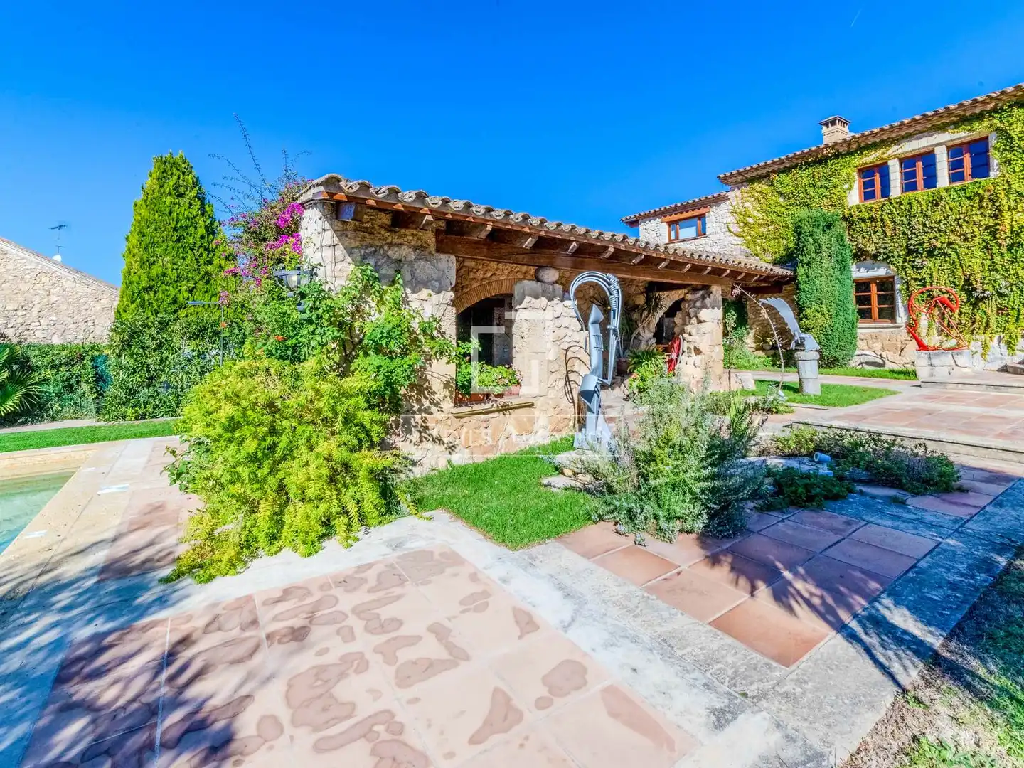 Jardí de Finca rústica en venda en Castellet i la Gornal amb Jardí privat, Parquet i Terrassa