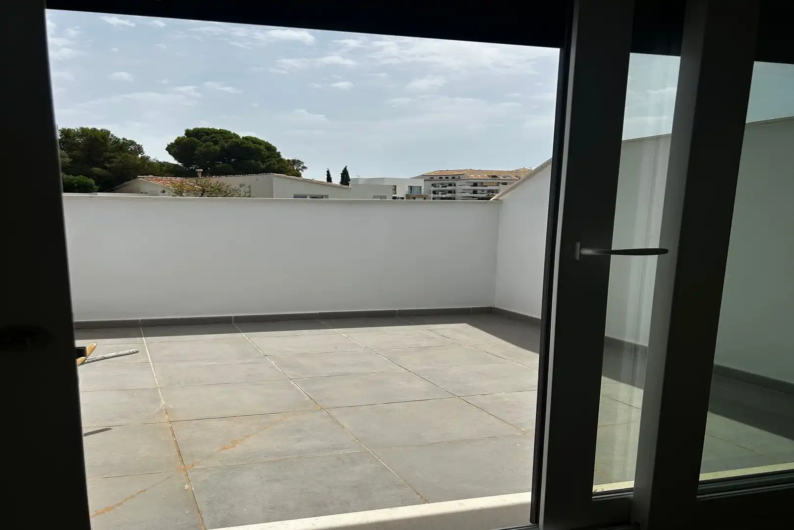 Terrasse von Dachboden zur Miete in Fuengirola mit Terrasse