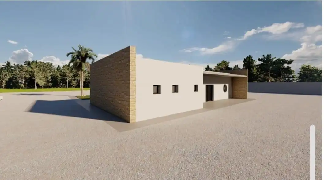 Vista exterior de Casa o chalet en venta en El Pinós / Pinoso con Calefacción y Piscina