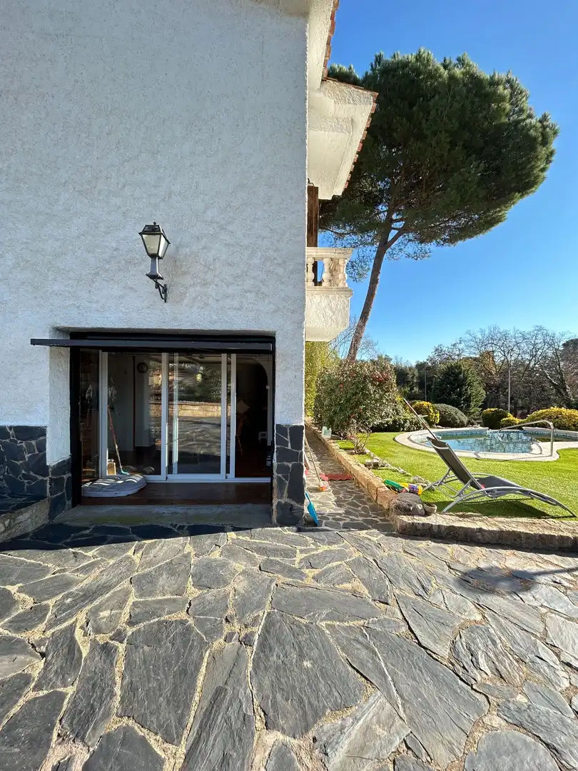 Jardín de Casa o chalet en venta en Santa Coloma de Farners con Calefacción, Jardín privado y Terraza
