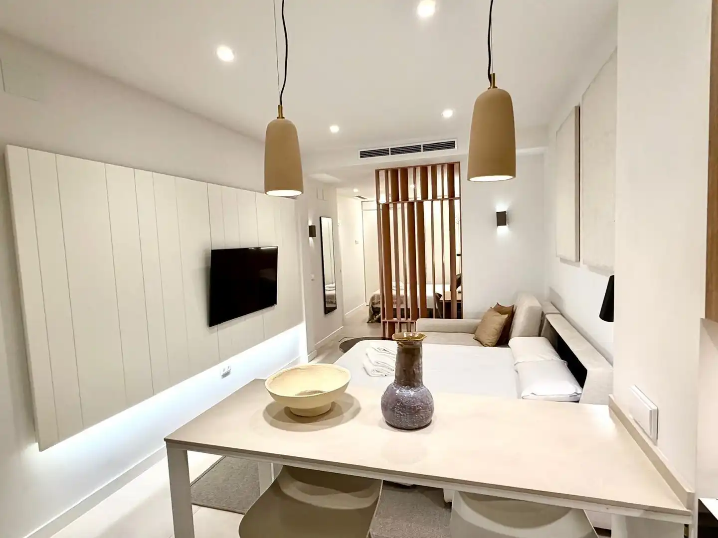 Sala de estar de Loft en venta en Sevilla con Aire acondicionado, Calefacción y Amueblado