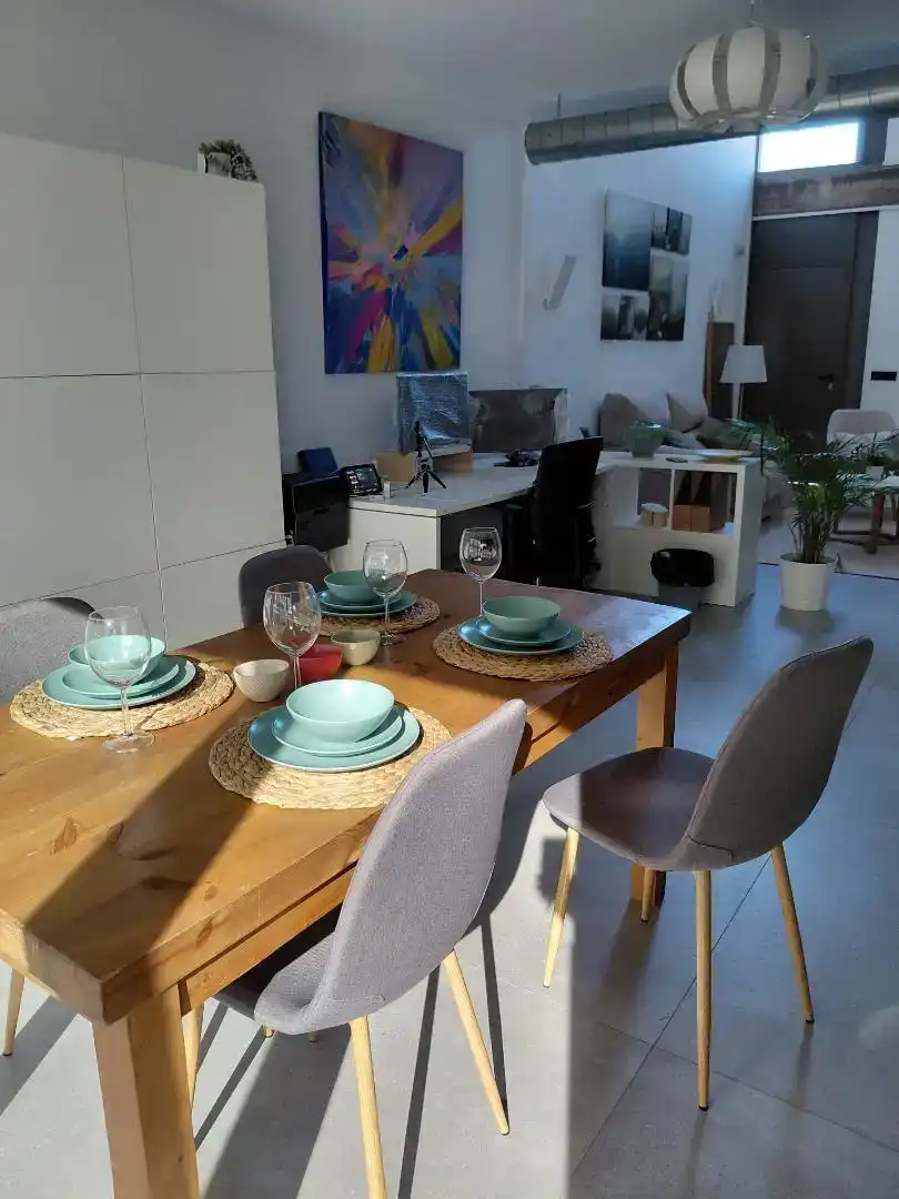 Menjador de Loft en venda en Mairena del Aljarafe amb Aire condicionat, Traster i Moblat