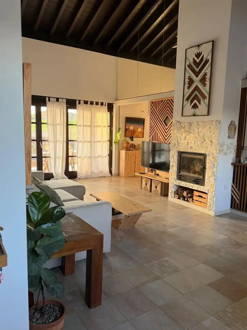 Sala d'estar de Casa o xalet en venda en Murcia amb Aire condicionat, Jardí privat i Terrassa