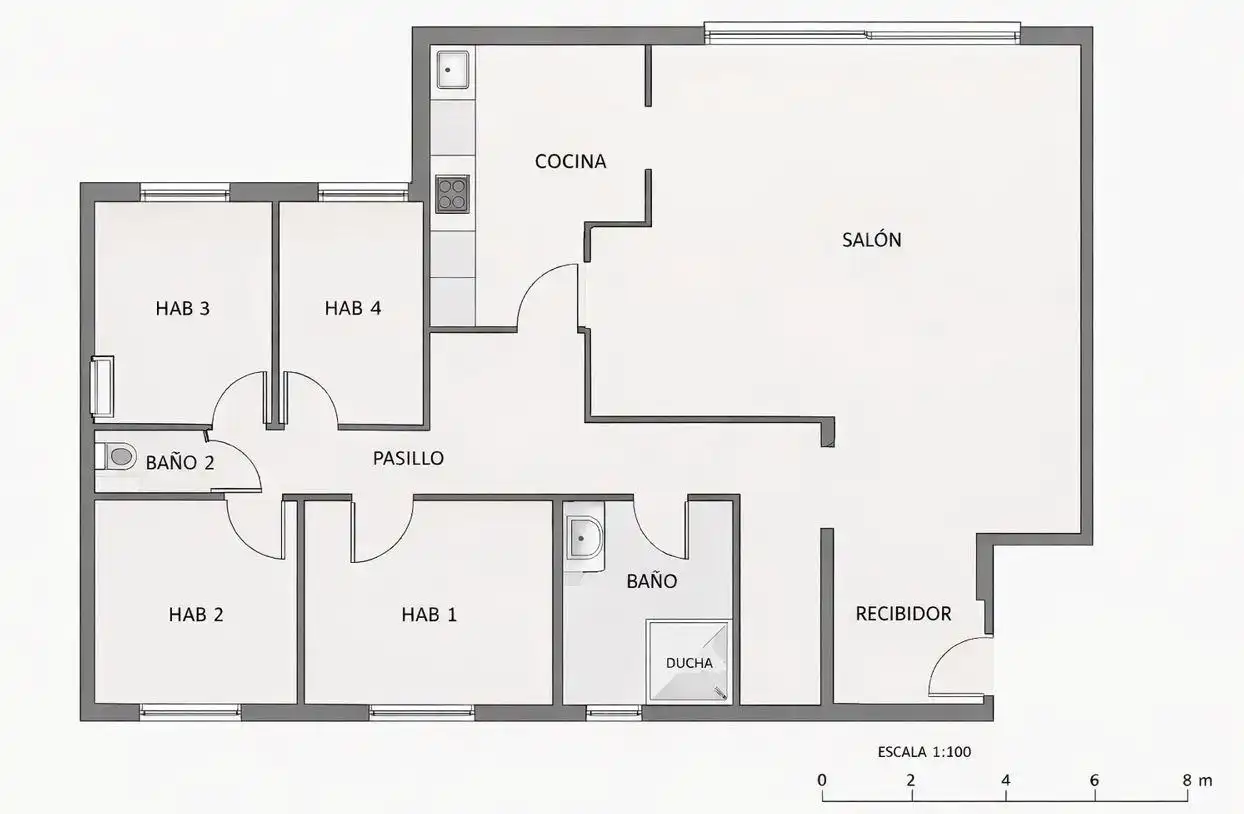 Piso en venta en Sabadell con Calefacción
