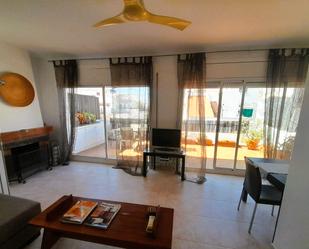 Living room of Attic for sale in Sitges  with Air Conditioner, Heating and Terrace