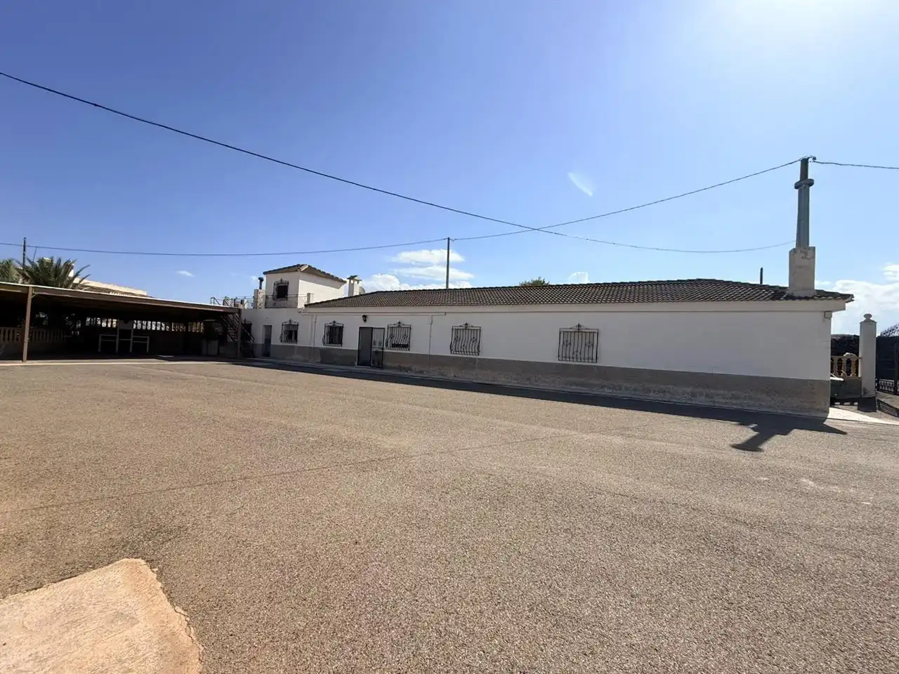 Vista exterior de Casa o chalet de alquiler en Taberno con Trastero y Amueblado