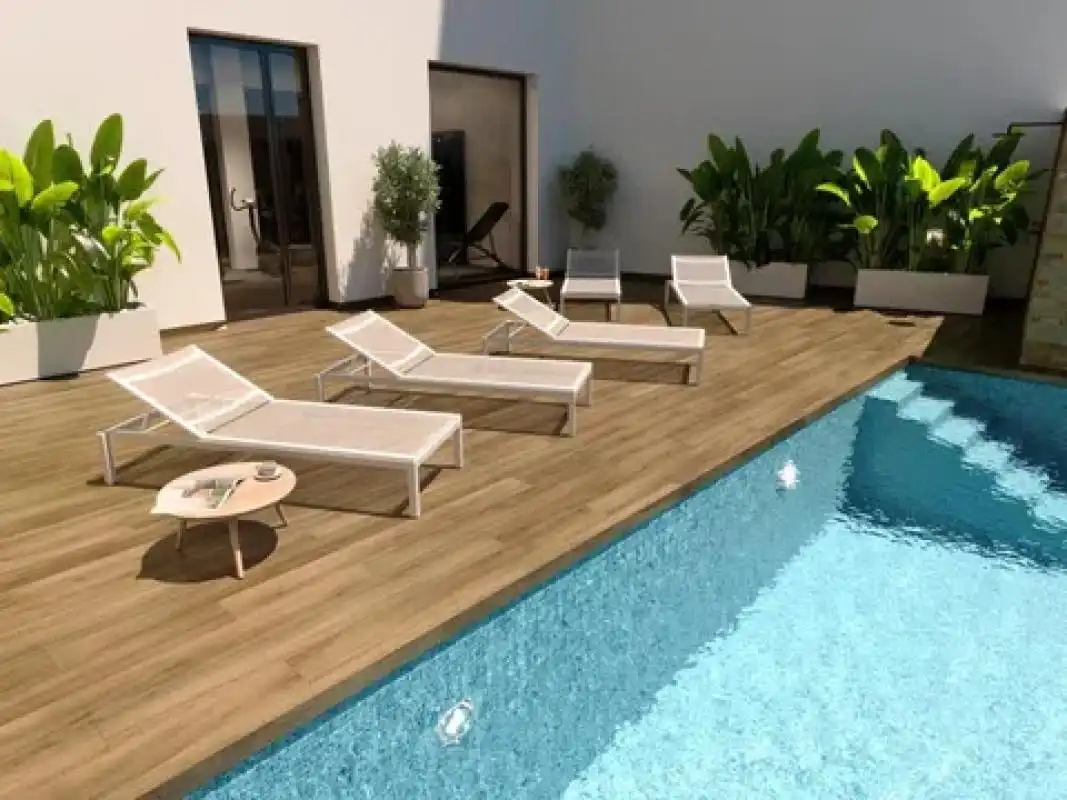 Terrasse von Wohnungen zum Verkauf in Sant Joan d'Alacant