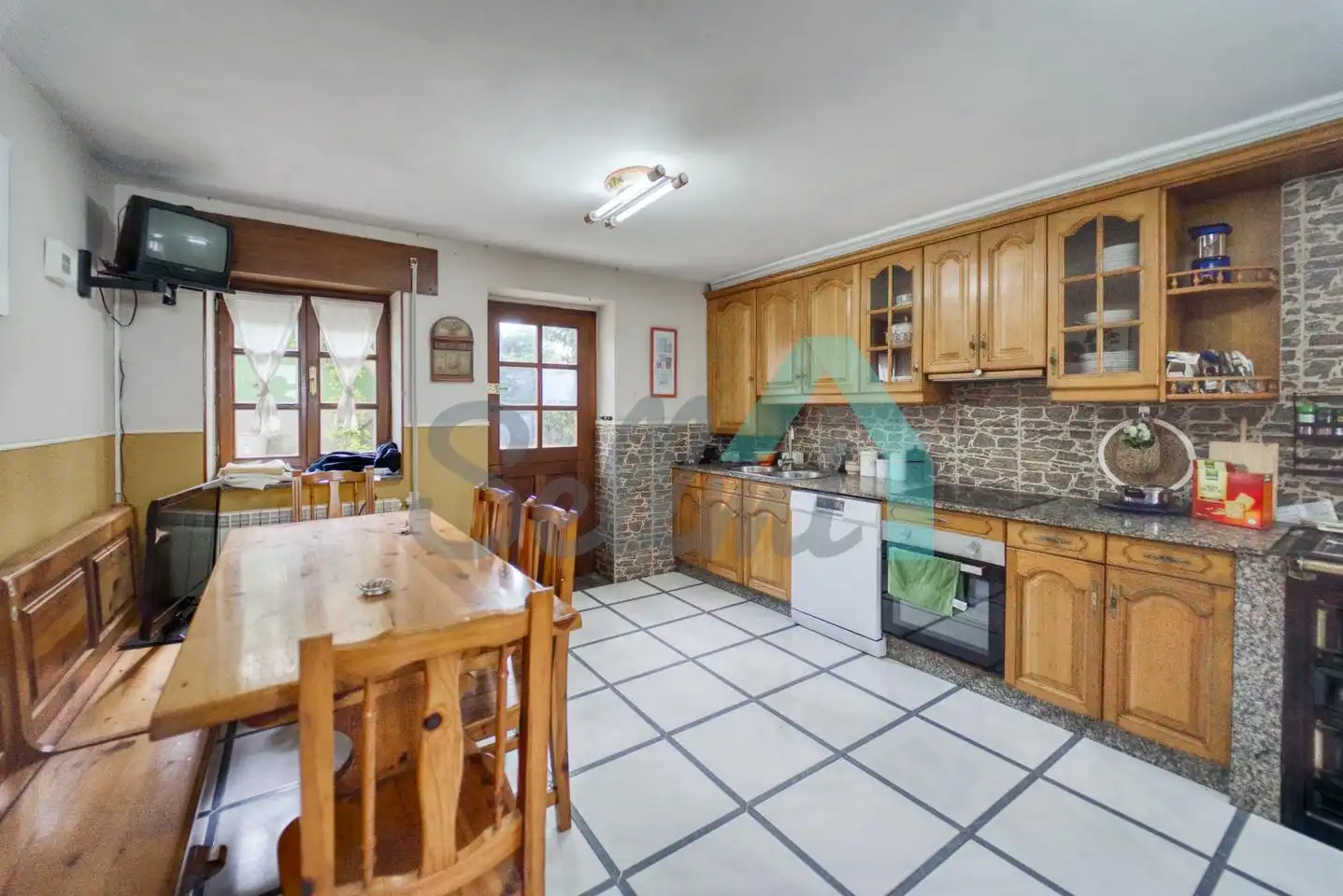 Cocina de Casa o chalet en venta en Castropol con Calefacción y Jardín privado