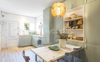 Kitchen of House or chalet for sale in  Barcelona Capital  with Air Conditioner, Heating and Parquet flooring