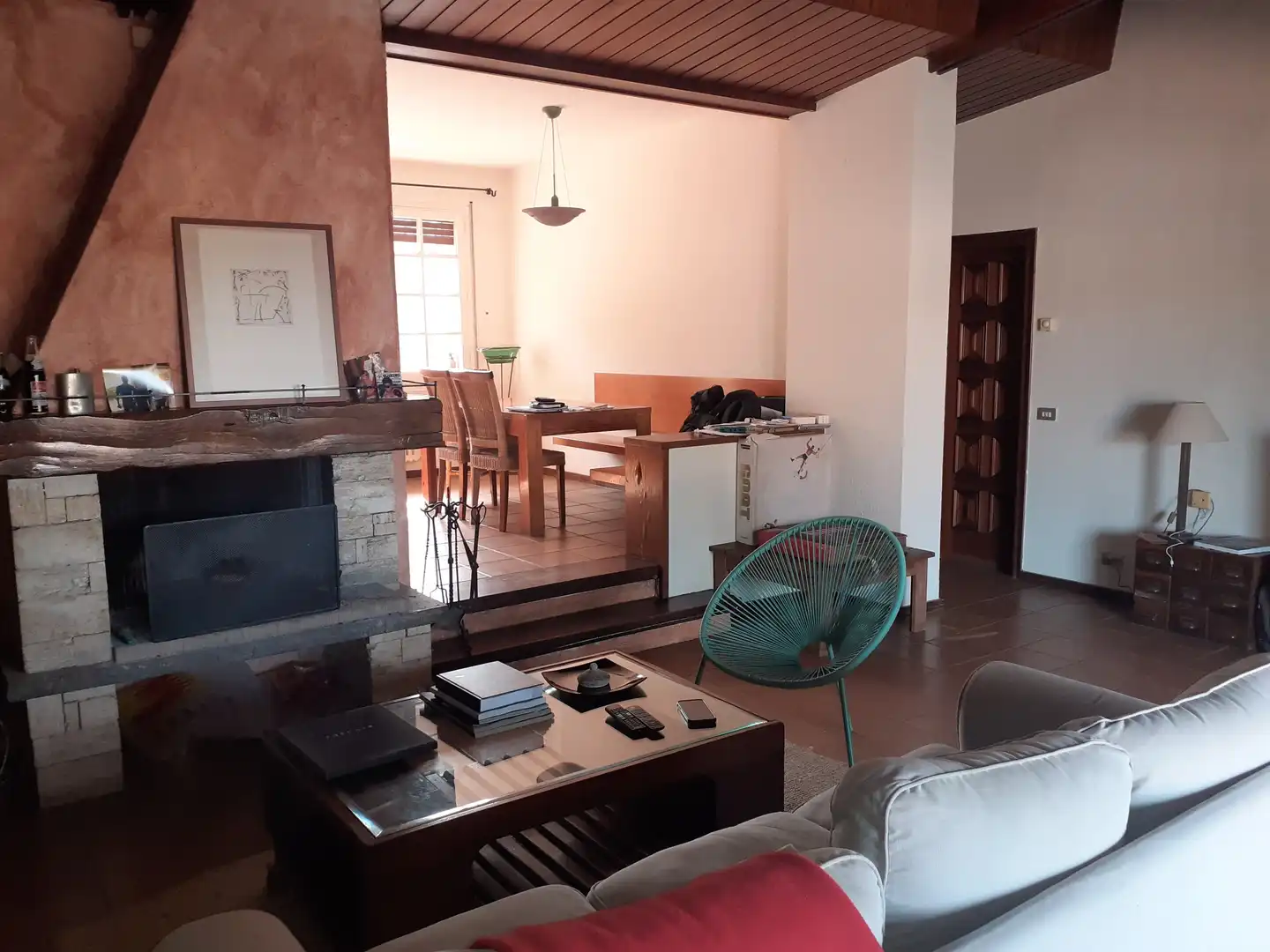 Wohnzimmer von Haus oder Chalet zum Verkauf in Gelida mit Heizung, Privatgarten und Parkett