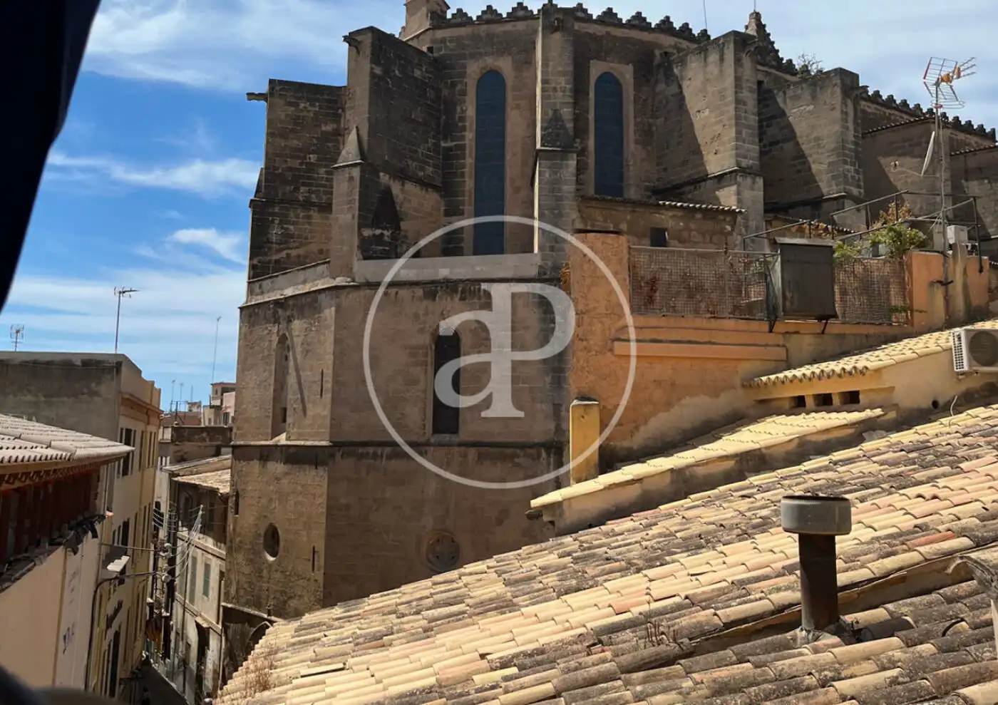 Vista exterior de Pis de lloguer en  Palma de Mallorca amb Aire condicionat, Calefacció i Terrassa