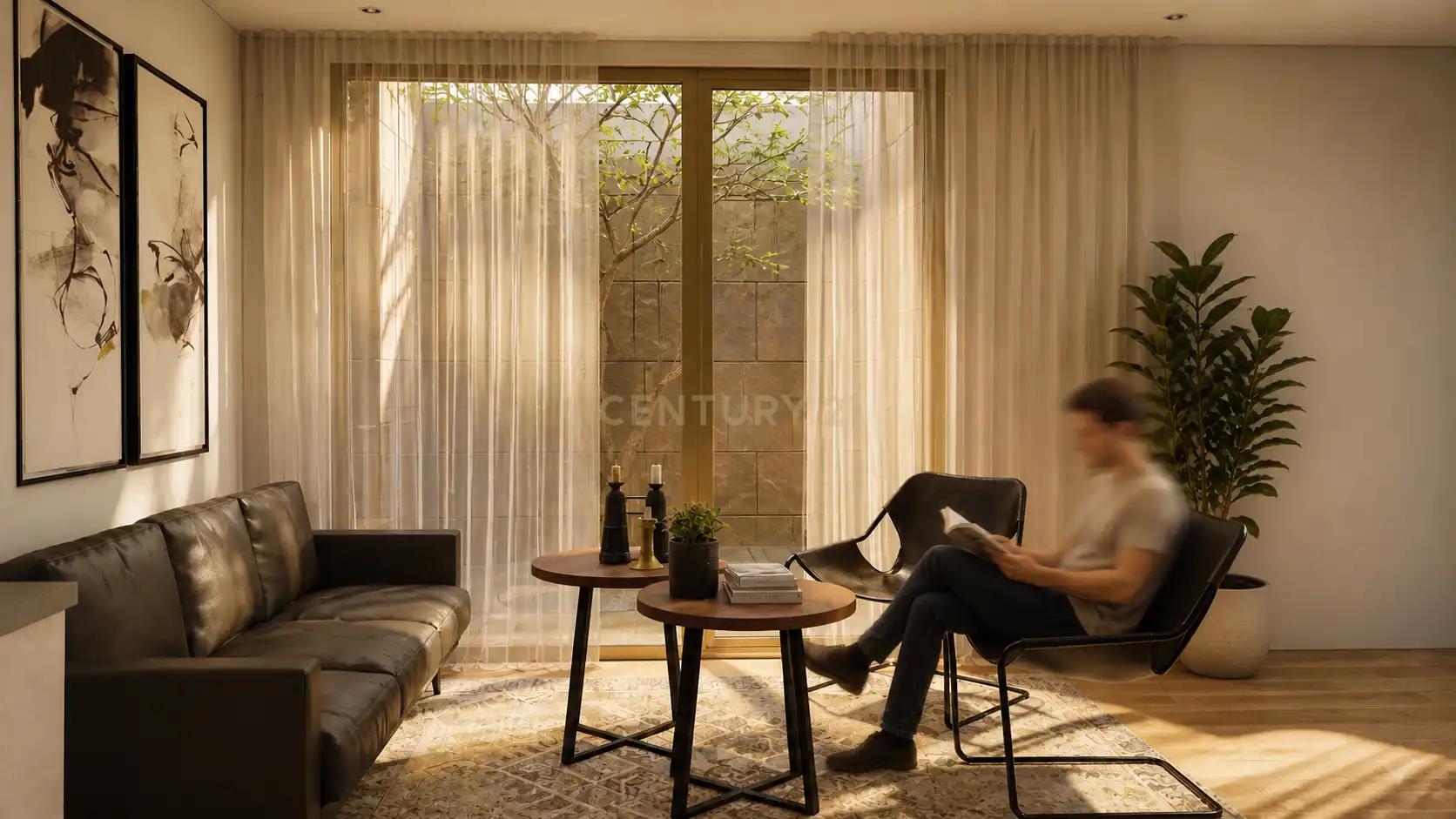 Living room of Houses for sale in Málaga  with Air Conditioner, Storage room and Swimming Pool
