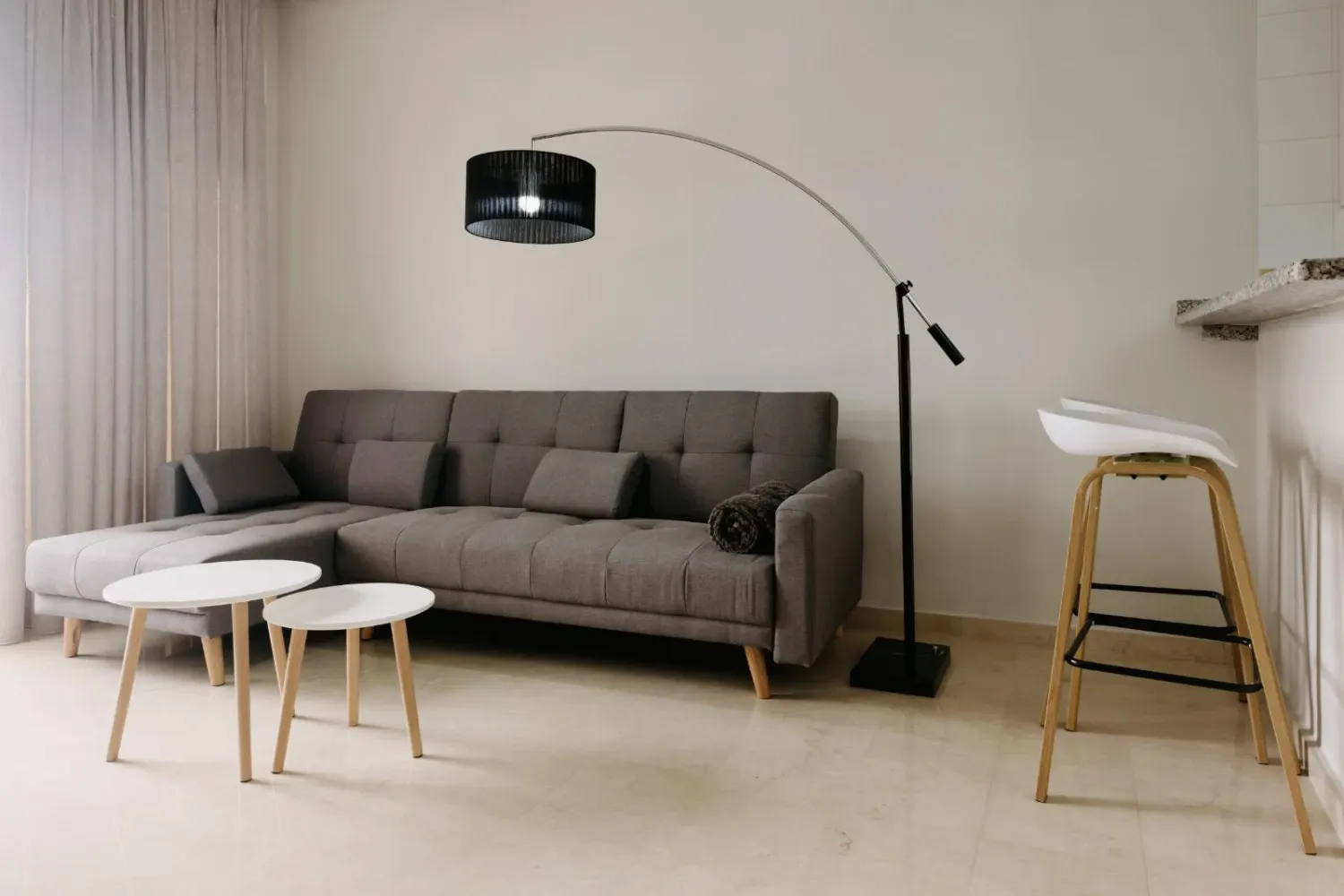 Sala de estar de Apartamento de alquiler en  Murcia Capital con Aire acondicionado, Calefacción y Terraza