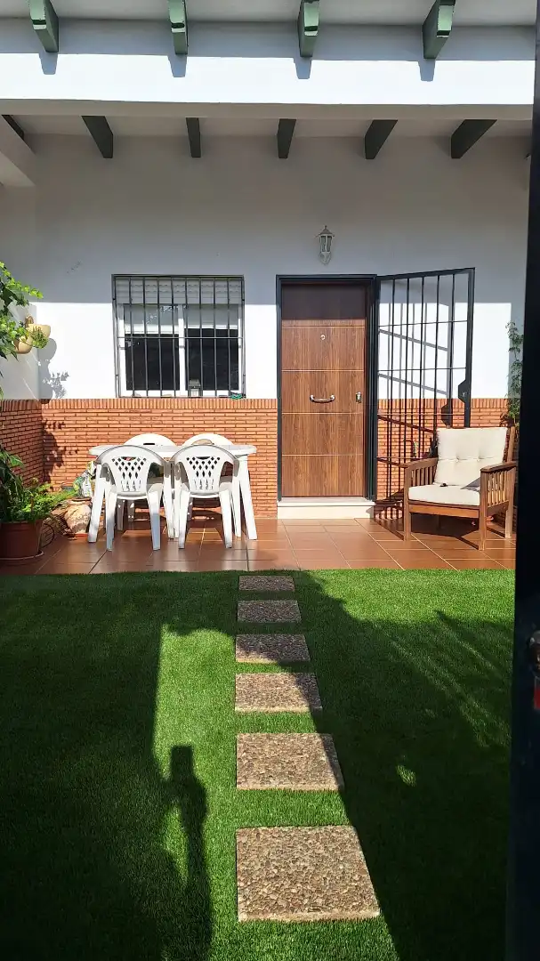 Terraza de Casa o chalet de alquiler en Islantilla con Amueblado, Lavadora y Microondas