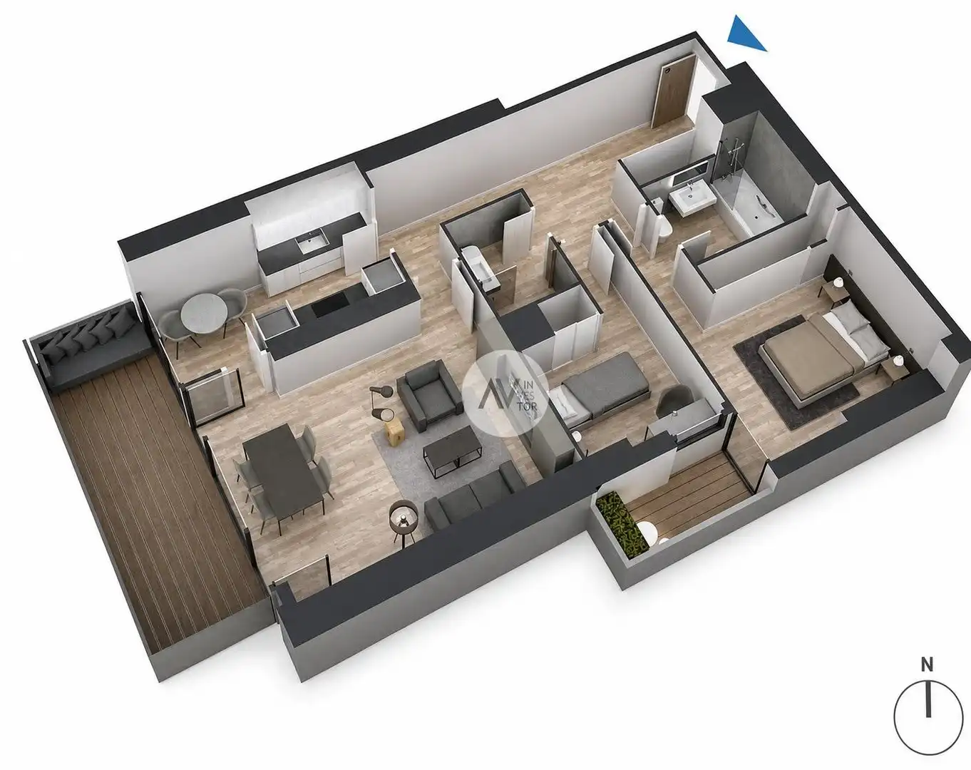Apartamento en venta en Barcelona con Aire acondicionado, Calefacción y Jardín privado