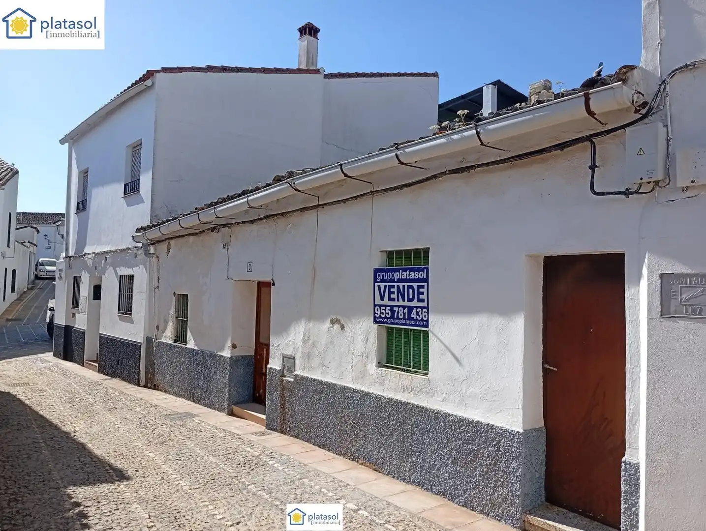 Vista exterior de Casa o chalet en venta en Higuera de la Sierra