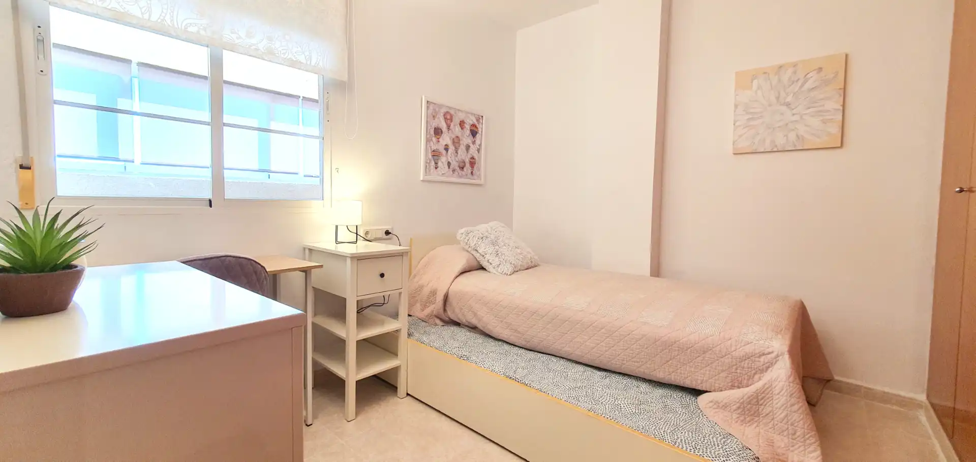 Bedroom of Apartments for rent in Dénia  with Air Conditioner, Heating and Terrace