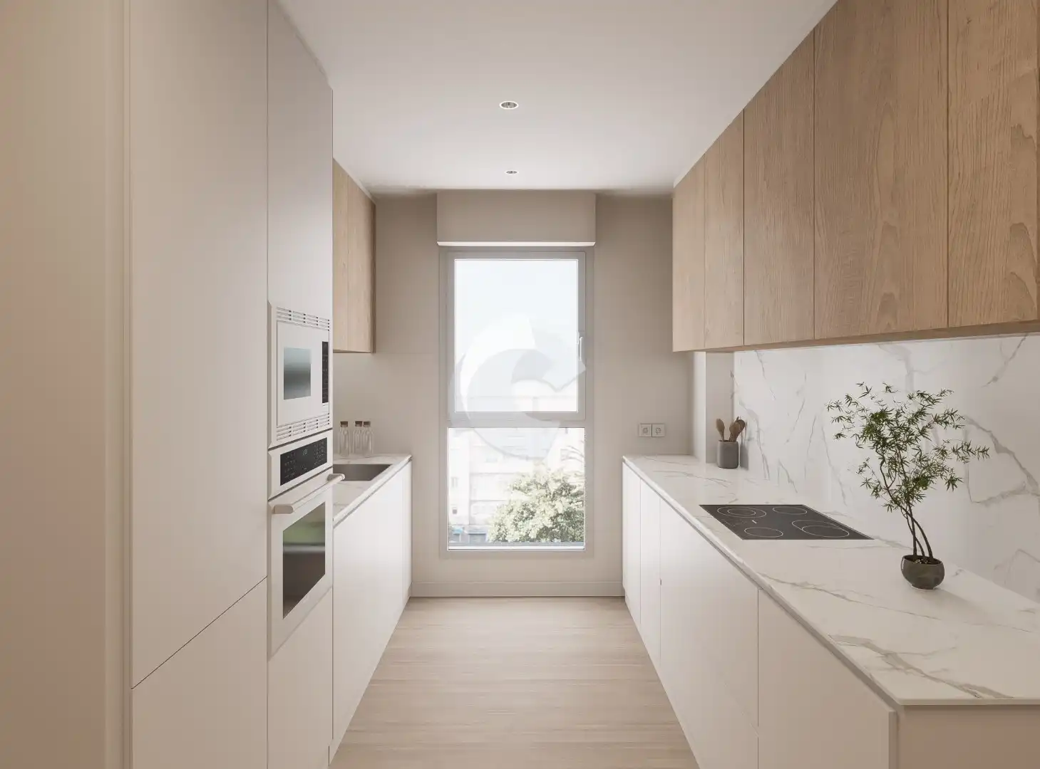 Kitchen of Flat for sale in A Coruña Capital 