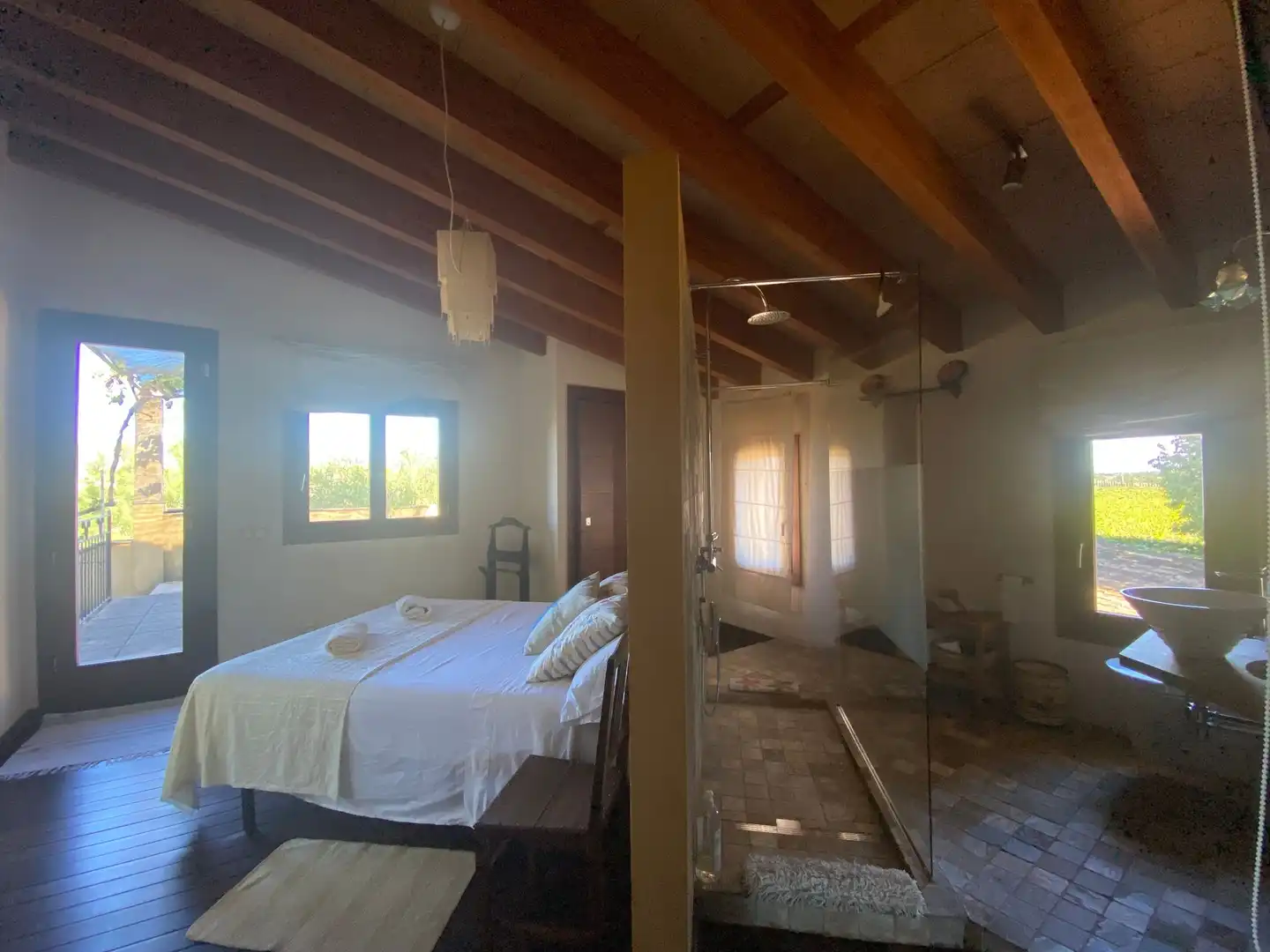 Habitación de Casa o chalet de alquiler en Santa María del Camí con Terraza y Balcón