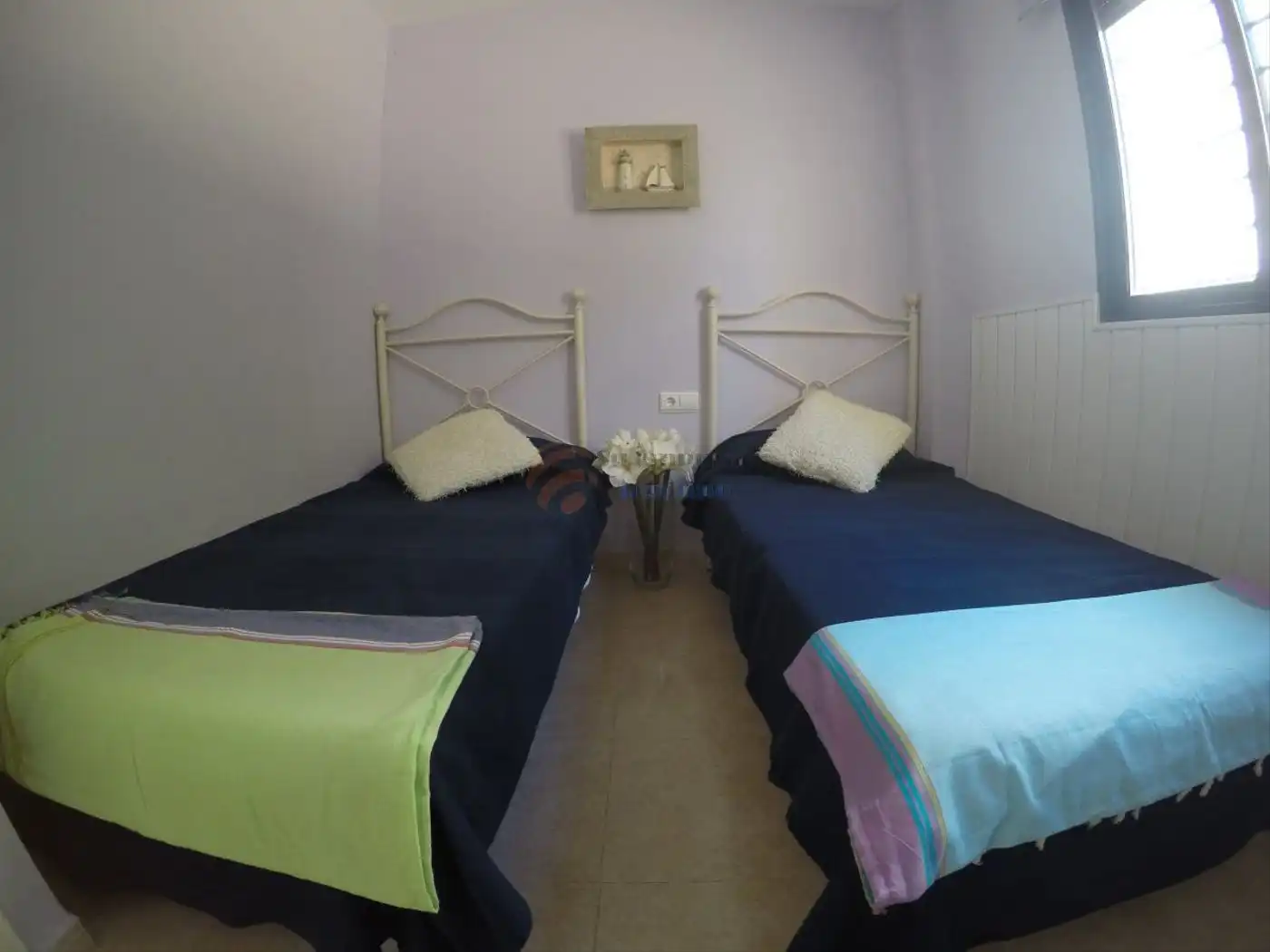 Bedroom of Apartments for rent in Peñíscola / Peníscola  with Terrace, Furnished and Community pool