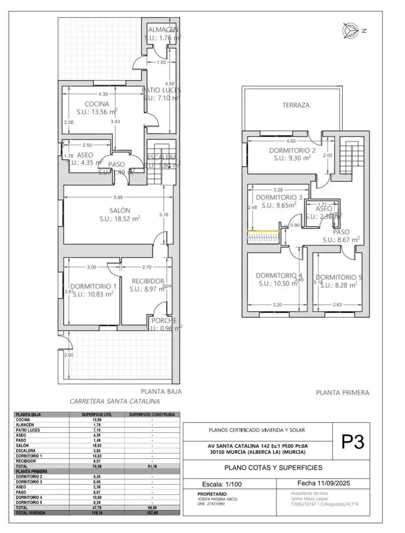 Houses for sale in Murcia  with Air Conditioner, Terrace and Storage room
