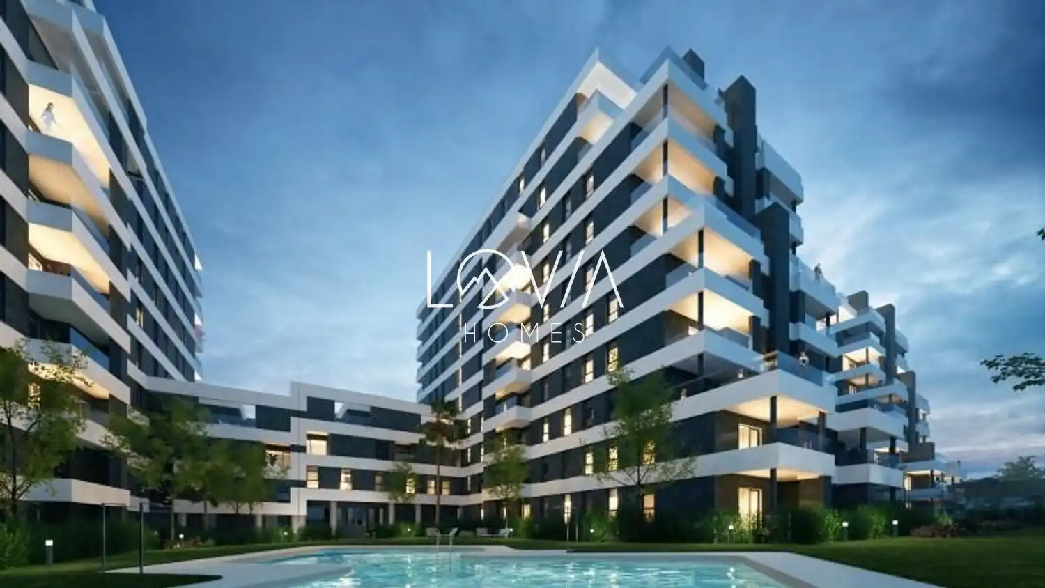 Exterior view of Flat for sale in Dos Hermanas  with Air Conditioner, Terrace and Storage room