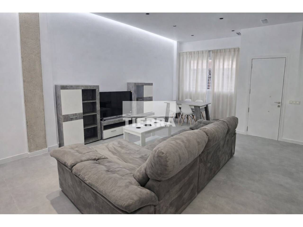 Sala d'estar de Pis de lloguer en  Murcia Capital amb Moblat