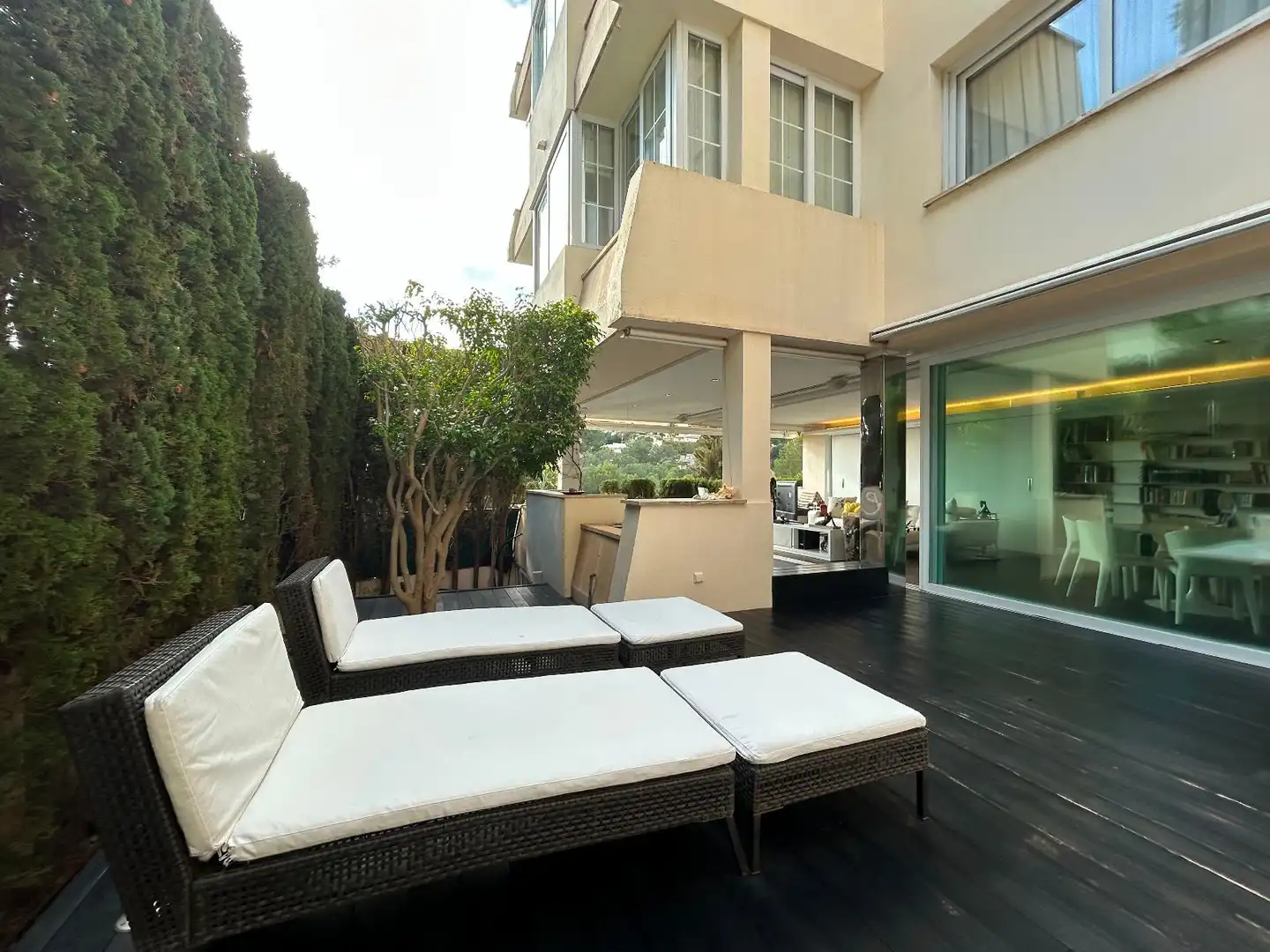 Terrassa de Apartament en venda en Calvià amb Aire condicionat, Calefacció i Jardí privat