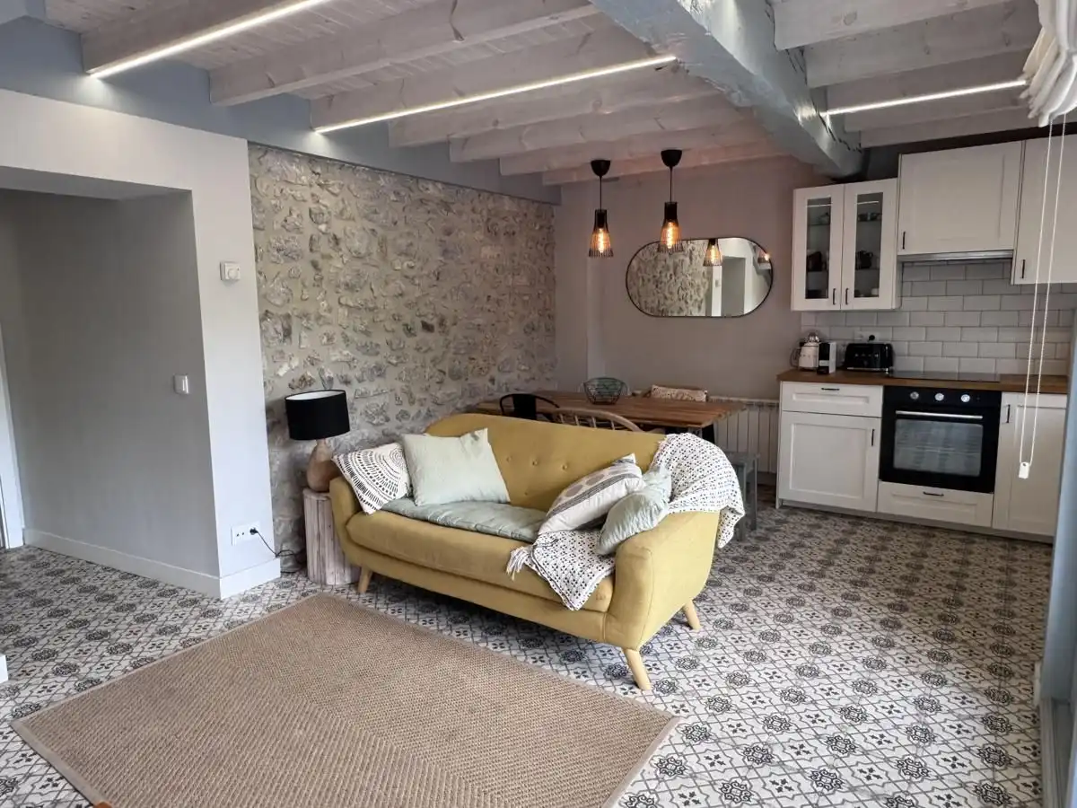 Living room of Detached homes for sale in Llanes  with Heating, Terrace and Furnished
