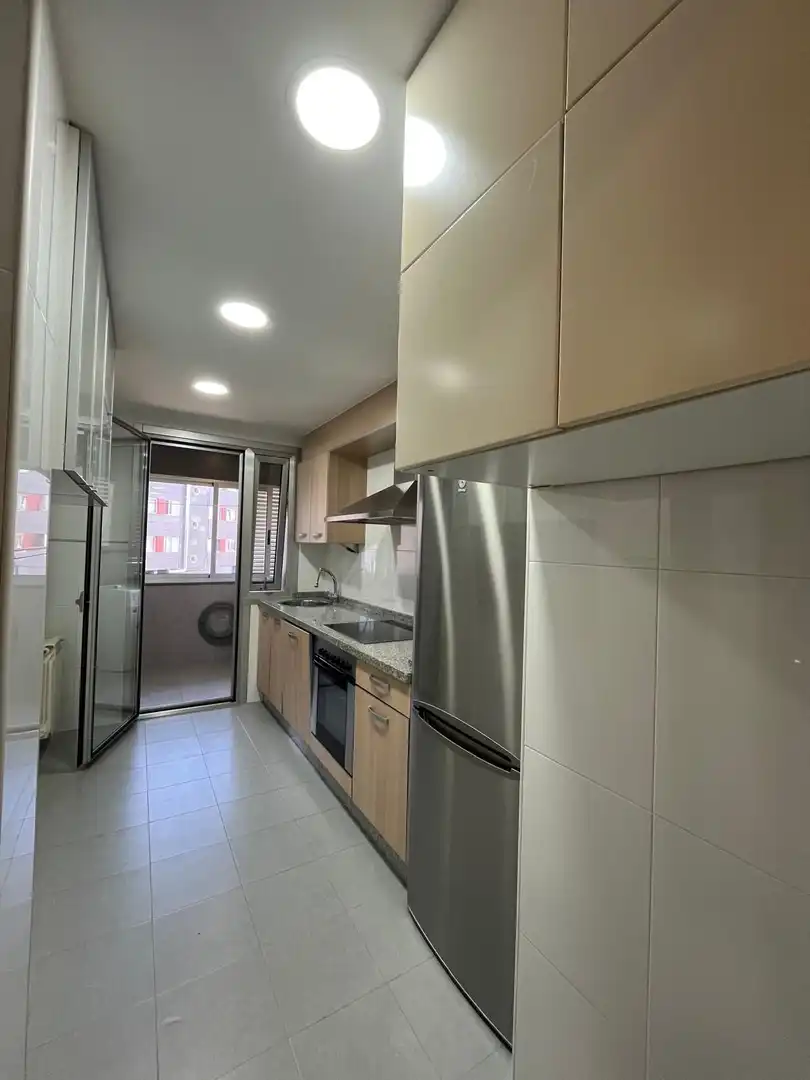 Kitchen of Flat for rent in Cambre   with Heating and Storage room