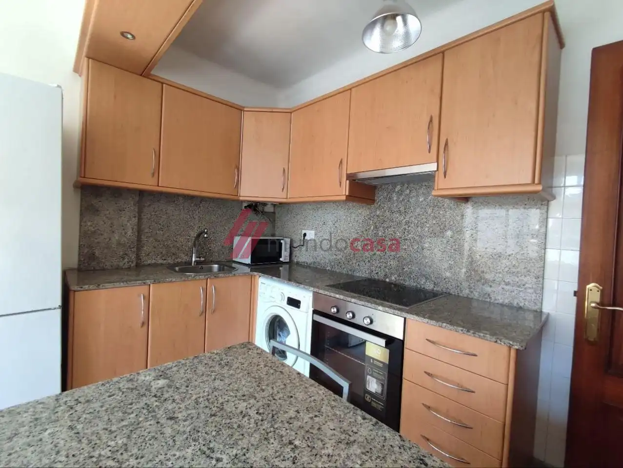 Kitchen of Flat for rent in Ferrol  with Furnished and Pets allowed