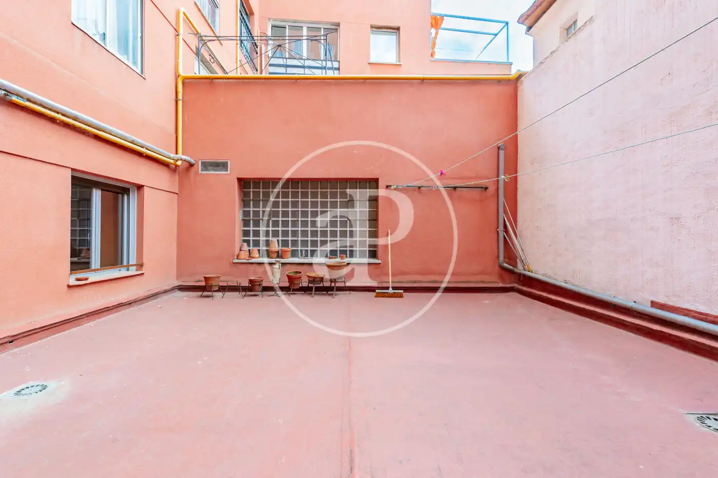 Terrace of Flat for sale in Madrid  with Heating, Terrace and Storage room