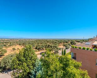 Exterior view of Attic for sale in  Madrid Capital  with Air Conditioner, Heating and Terrace