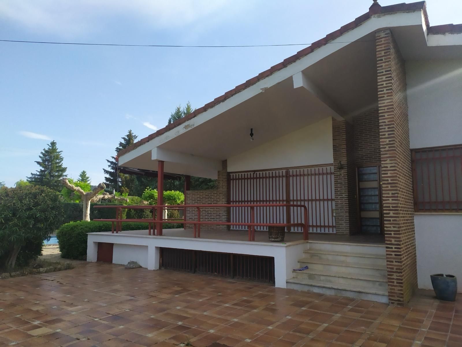 Terrace of Country house for sale in Villamuriel de Cerrato  with Heating, Private garden and Community pool