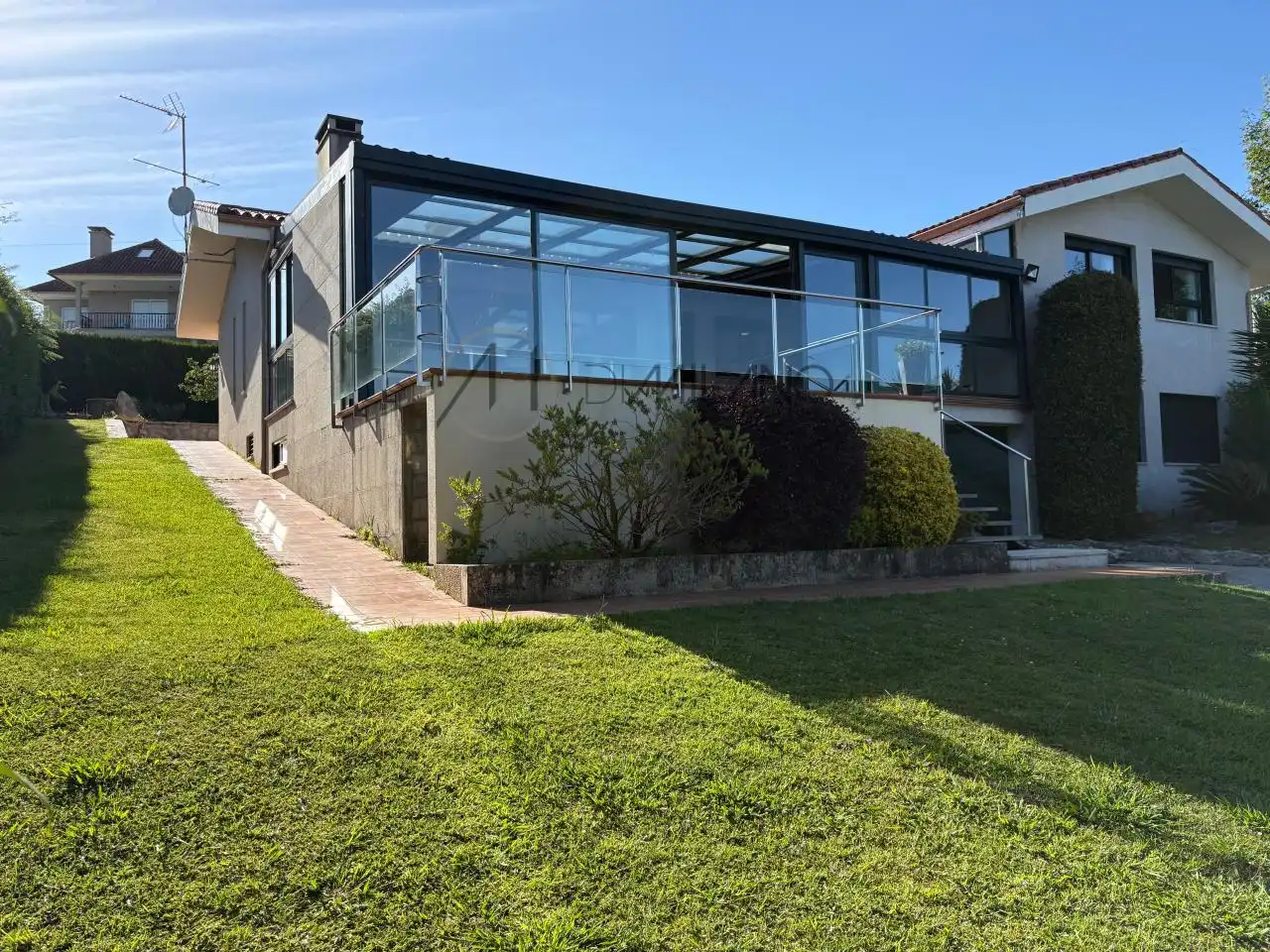 Exterior view of Houses for sale in Poio  with Heating, Private garden and Parquet flooring