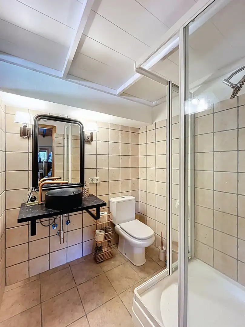 Baño de Casa o chalet en venta en Benimantell con Aire acondicionado, Jardín privado y Terraza