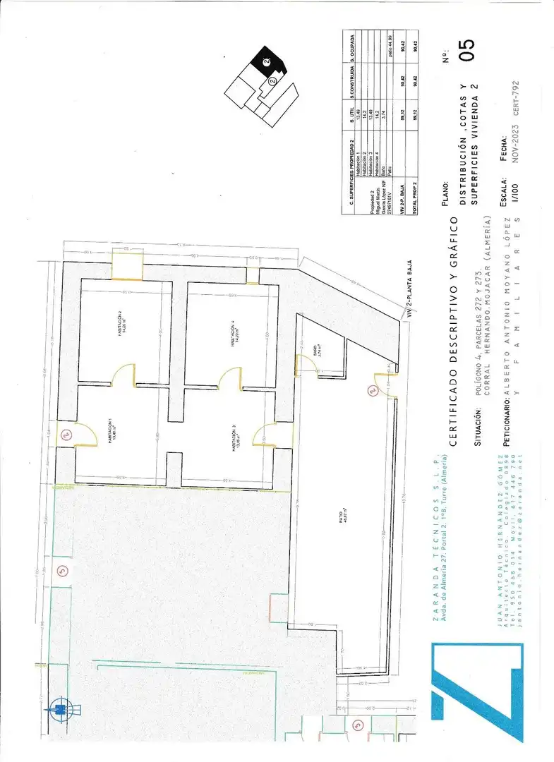 Einfamilien-Reihenhaus zum Verkauf in Mojácar