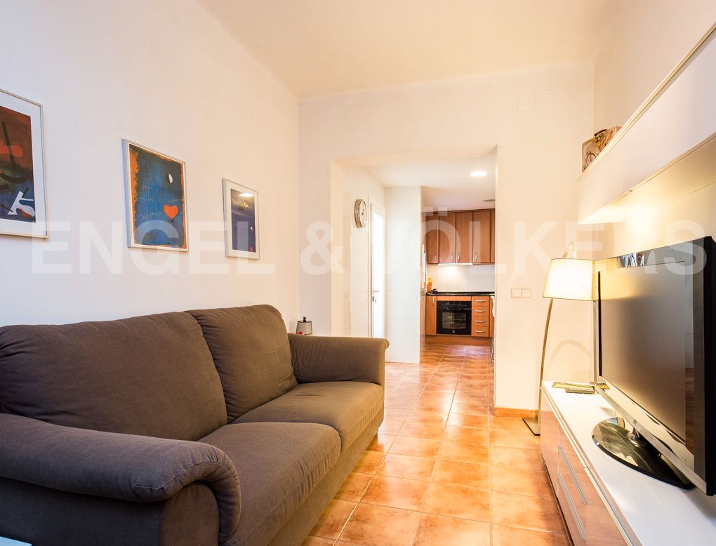 Living room of Apartment for sale in  Barcelona Capital  with Heating