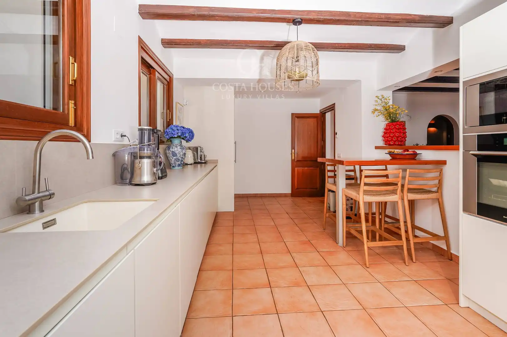 Kitchen of Houses for sale in Jávea / Xàbia  with Air Conditioner, Heating and Private garden