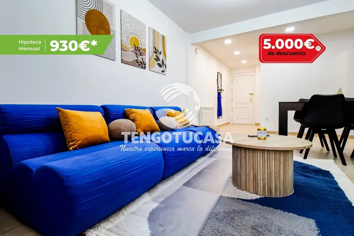 Sala de estar de Piso en venta en  Madrid Capital con Aire acondicionado, Calefacción y Terraza