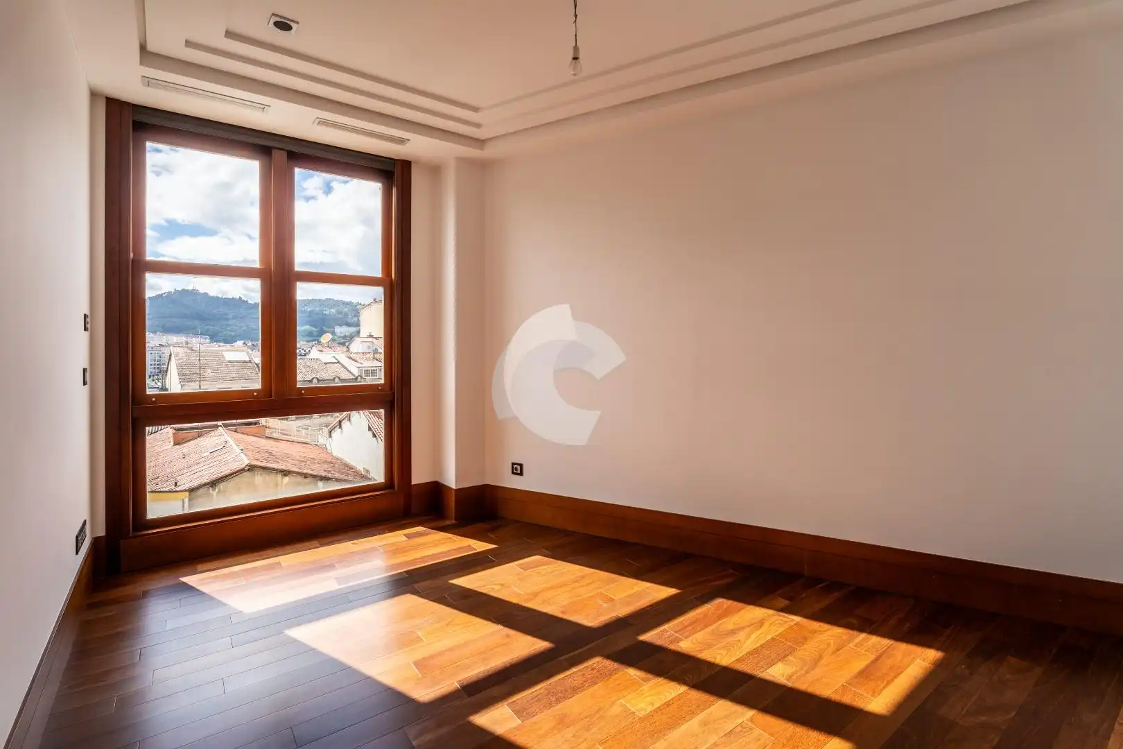 Bedroom of Flat for sale in Ourense Capital   with Heating, Parquet flooring and Storage room