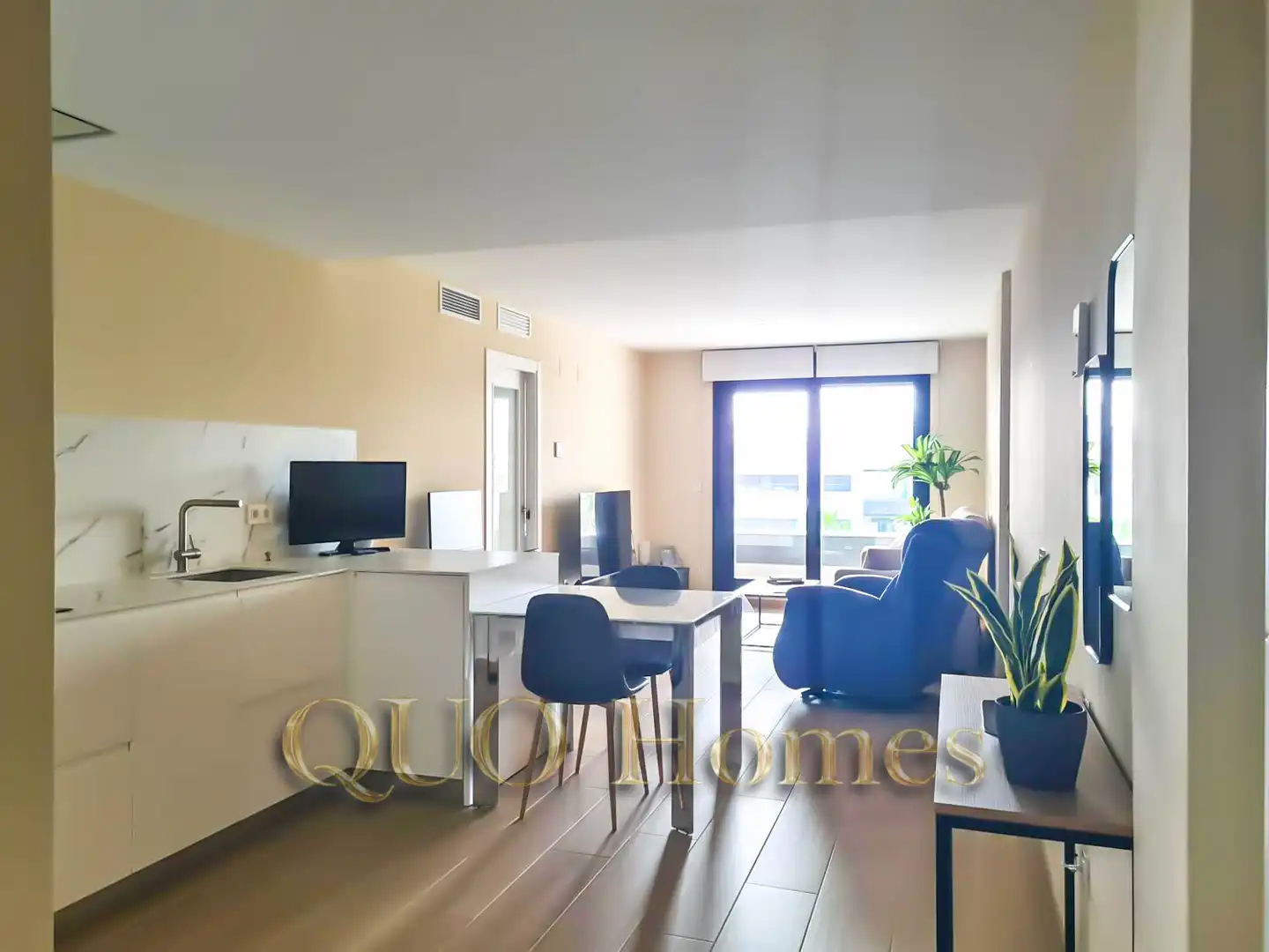 Living room of Flat for sale in Jerez de la Frontera  with Air Conditioner, Storage room and Balcony
