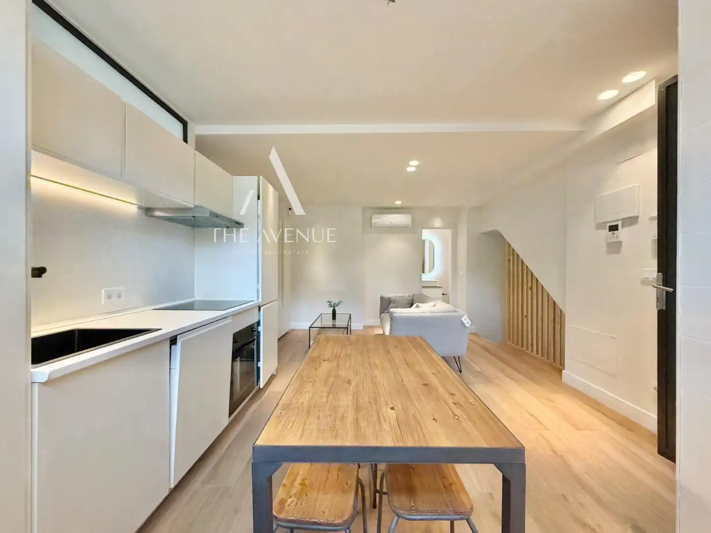 Kitchen of Flat for sale in Madrid  with Air Conditioner, Storage room and Furnished